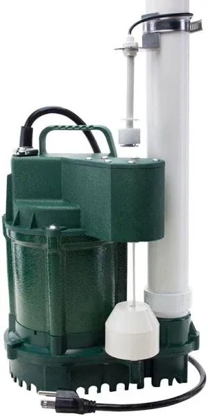 Zoeller 1099 3/4HP 80GPM Cast Iron Dual Switch Submergible Sump Pump AS-IS