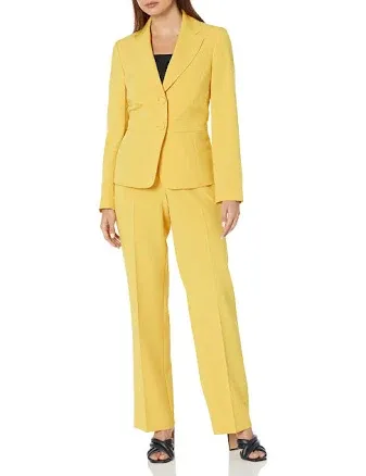 Le Suit Women's Jacket/Pant Suit