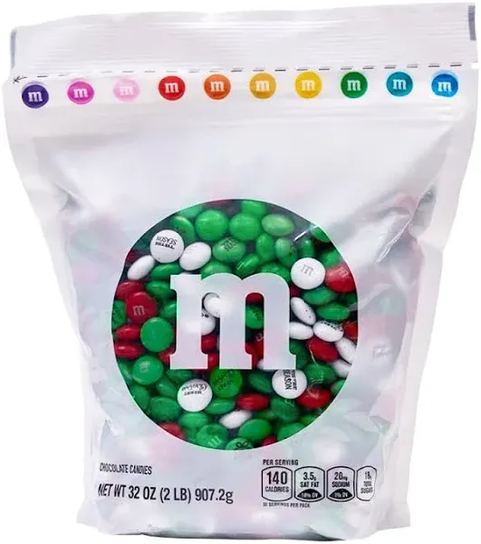 M&M's Christmas Bulk Candy