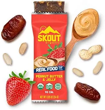 Skout Organic Kids Bar Peanut Butter Jelly