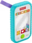 Fisher-Price Baby Toy Hashtag Selfie Fun Phone, Rattle Mirror & BPA-Free Teether Activity for Developmental Play Newborns Ages 3+ Months