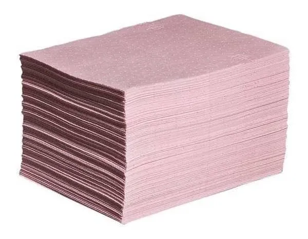 New Pig MAT302 HazMat Chemical Absorbent Mat Pads Light-Weight 15 in. Wide x 20