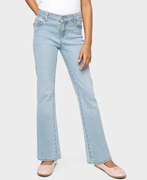 The Children's Place Girls' Basic Bootcut Jeans