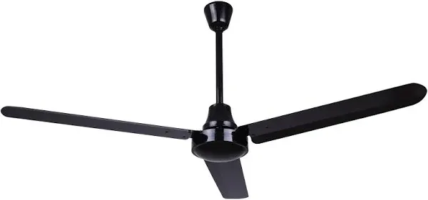 Canarm 60" Black Industrial Indoor / Outdoor High Performance Ceiling Fan CP60DW10N - 8944 CFM, 120V, 1 Phase