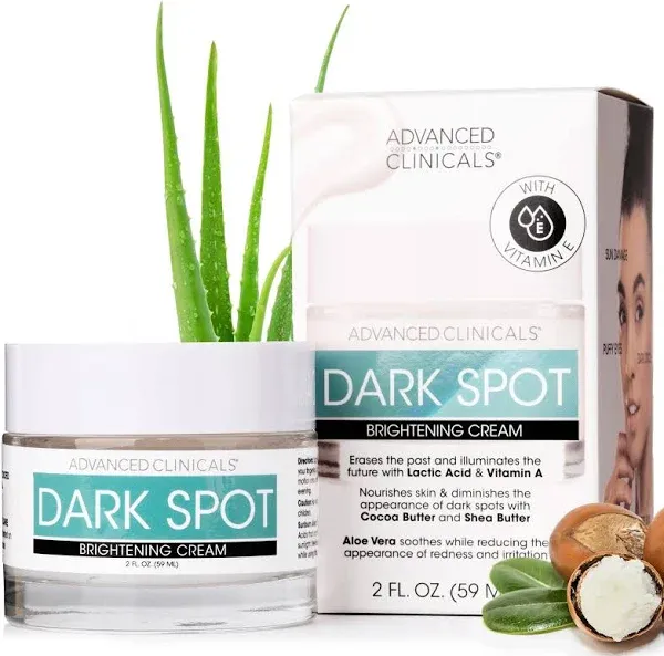 Advanced Clinicals-Dark Spot Brightening Cocoa Butter Cream: 2FL.OZ.-Correc<wbr/>tor.