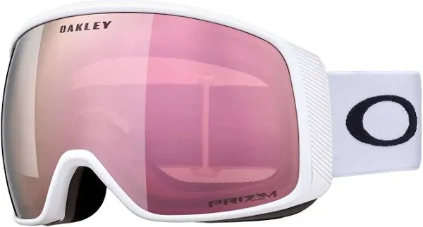 OAKLEY OO7104 Flight Tracker L Snow Goggles - Unisex Sunglasses, Prizm Snow Black Iridium Lens