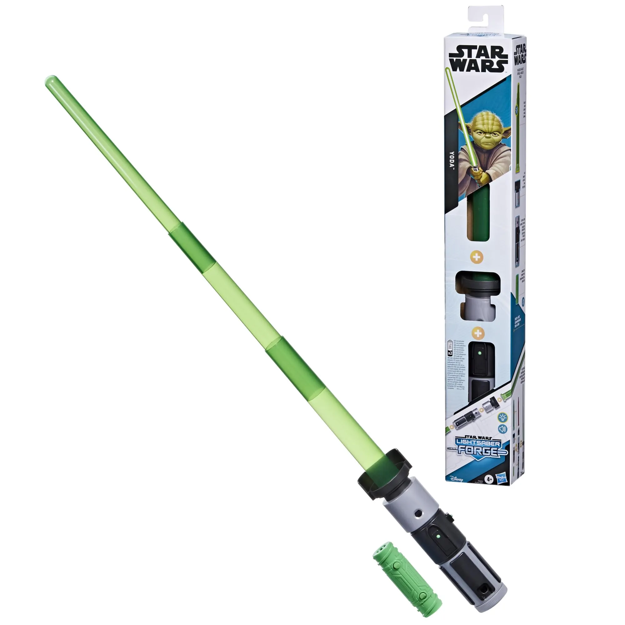 Star Wars Lightsaber Forge Yoda, Light Up Toys, Star Wars Toys for Kids