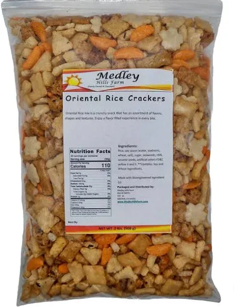 Medley Hills Farm Oriental Rice Crackers