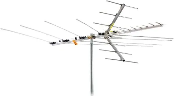 Channel Master Advantage Directional Outdoor TV Antenna - FM, VHF, UHF and Digital HDTV Aerial with 45 Mile Range - CM-3016