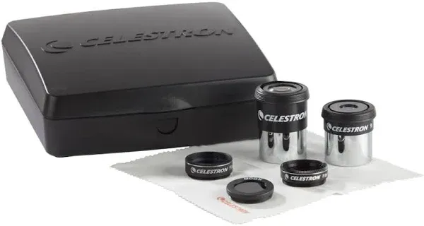 - PowerSeeker Telescope Accessory Kit - Includes 2X 1.25 Kellner Eyepieces, 3...