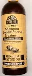 Okay Men's Castor Oil Shampoo Conditioner & Treatment Hair & Beard 16oz