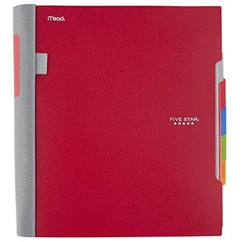 Advance Spiral Notebook, 5 Subject, College Ruled Paper, 200 Sheets, 11 x 8-1/2