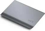 LaCie Mobile Drive SECURE 2TB External Solid State Drive Portable SSD - Space