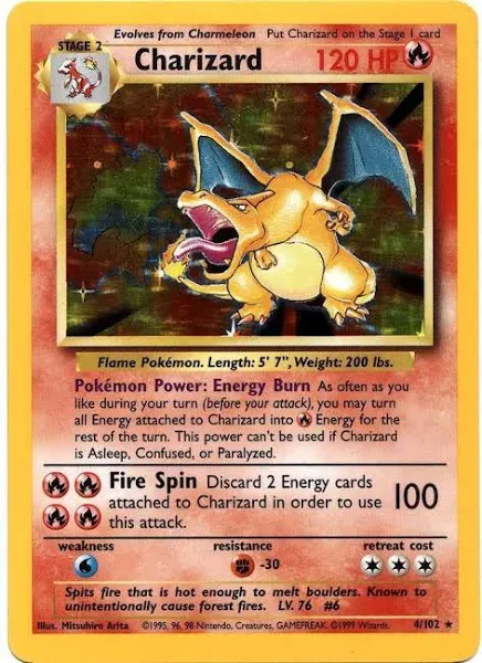 Pokémon TCG Base Set 2 Holo Ungraded