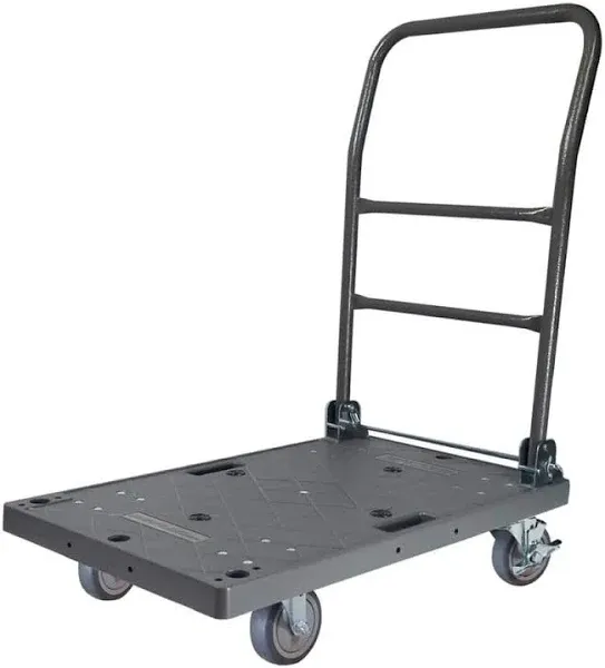 Snap-Loc 500 lb. DIY Easy-Move Push Cart Platform Truck