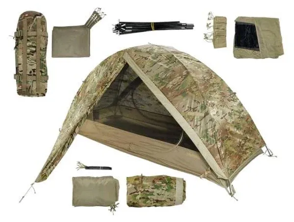 LiteFighter Fido Ai Individual Shelter System, Multicam Camouflage, : AI1100-MUL