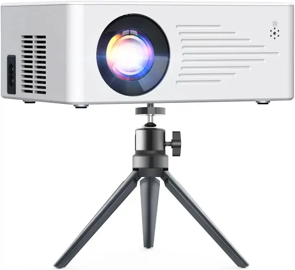 Tmy Mini Projector For Iphone, Portable Projector With 5G Wifi And Bluetooth,