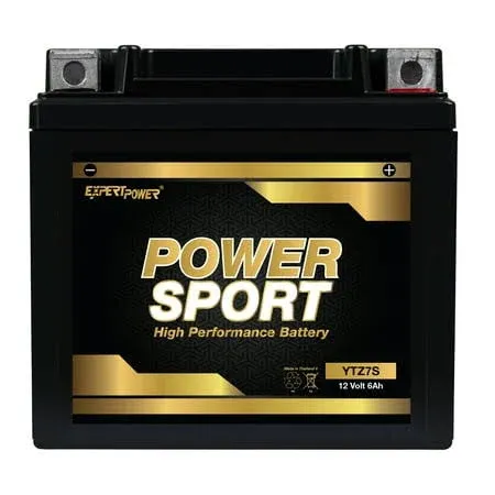 ExpertPower YTZ7S 12V 6Ah Power Sports Battery