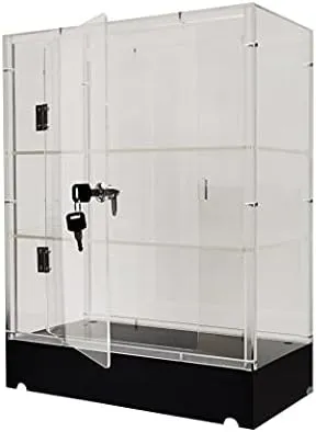 FixtureDisplays Clear Cabinet