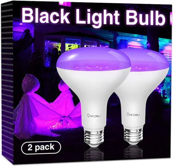 Onforu 15W LED Black Light Bulbs