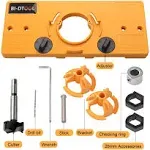 BI-DTOOL 35mm Hinge Drilling Jig Hole Guide Woodworking Tools for Kitchen Cabinet Doors Hinge