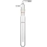 stonylab Glass Vacuum Cold Trap Bubbler with 10mm Serrated Hose