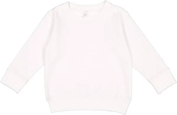 Rabbit Skins Toddler Fleece Crewneck Sweatshirt