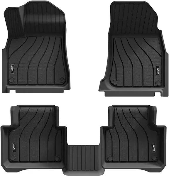 3W Porsche Cayenne 2019-2025 Custom Floor Mats TPE Material & All-Weat