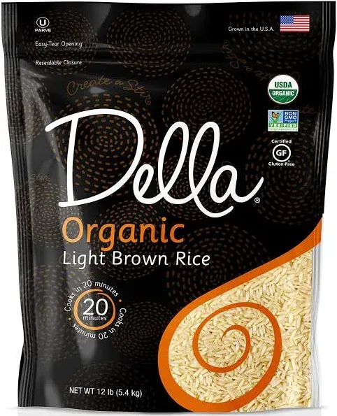 Della Organic Long Grain Brown Rice