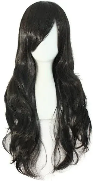 MapofBeauty 28" 70cm Long Curly Hair Ends Costume Cosplay