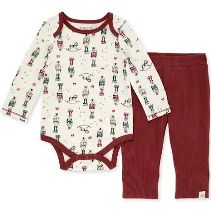 Burt's Bees Baby baby-boys Bodysuit and Pant Set, 100% Organic Cotton