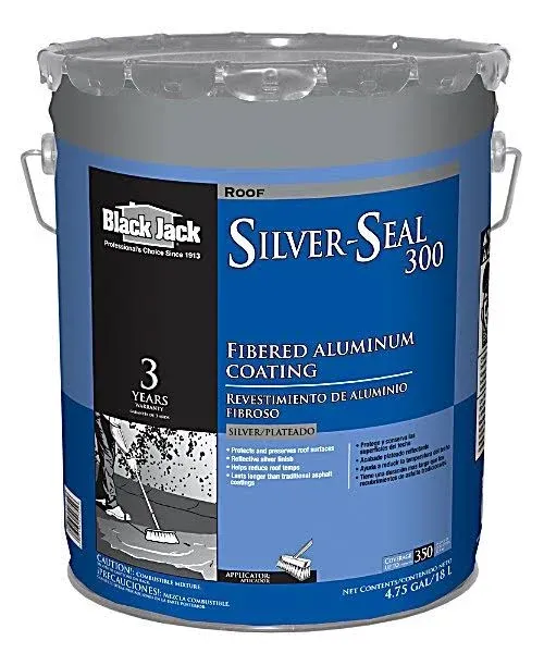 Fibered Aluminum Reflective Roof Coating 4.75 GL - No. 5175-A-30