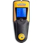 Zircon X85 Center Finding Stud Finder with AC Live Wire Detection and Thermal Wall Scanner for Detecting Water-Filled PEX Tubing Up to 2 Inches Deep