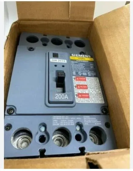 SIEMENS HQR23B200 BREAKER 3POLE 200A 240V 65KA NEW IN BOX READY TO SHIP