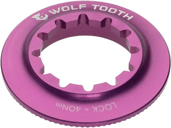 Wolf Tooth Components Centerlock Rotor Lockring - Internal Spline Gold