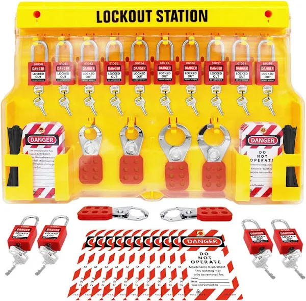 Tradesafe Lockout Tagout Station