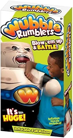 WUBBLE Rumblers Huge Inflatable Full Nelson Blow-up (Includes Inflation Nozzle)