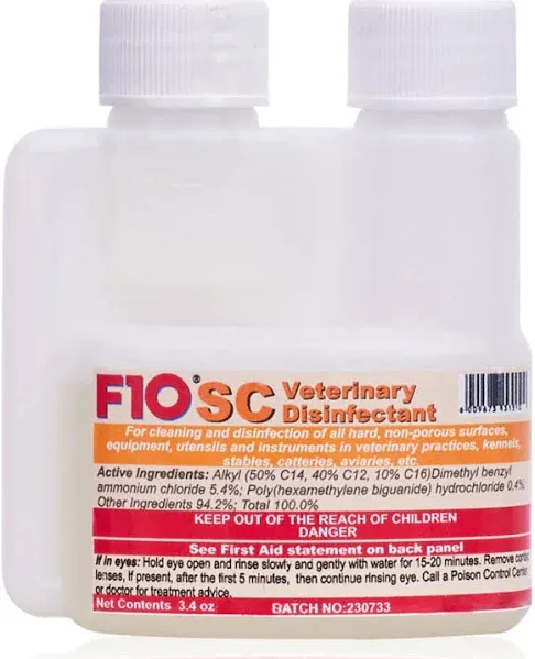 F10SC Veterinary Disinfectant 100 ml