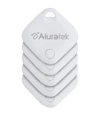 Aluratek ATAG05F Track Tag (5 Pack) for Apple Devices - Internal Speaker - 1x CR2032 Battery