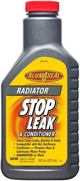 AlumAseal ASLC 16 Radiator Stop Leak & Conditioner Liquid, 16 Oz