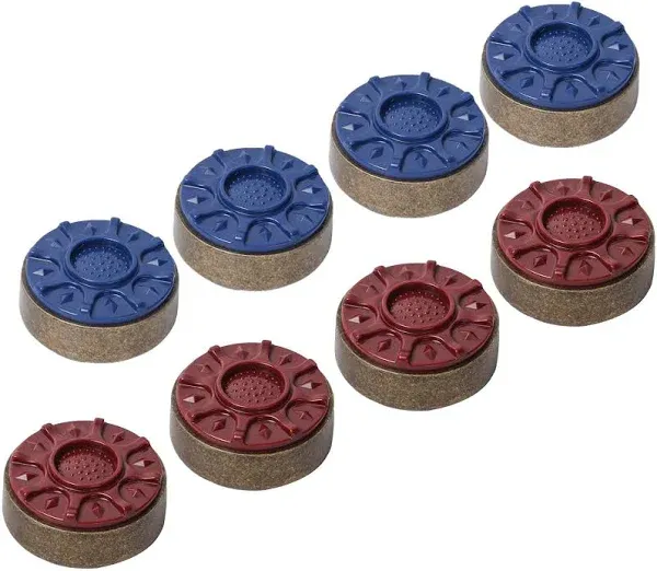 2-5/16" (59mm) Shuffleboard Pucks for Shuffleboard Table Accessories - Set of 8 (Bronze)