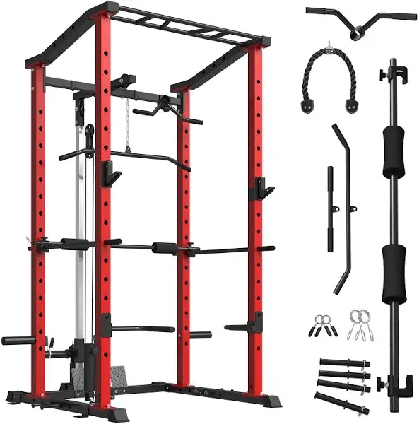 GMWD Power Cage with LAT Pulldown