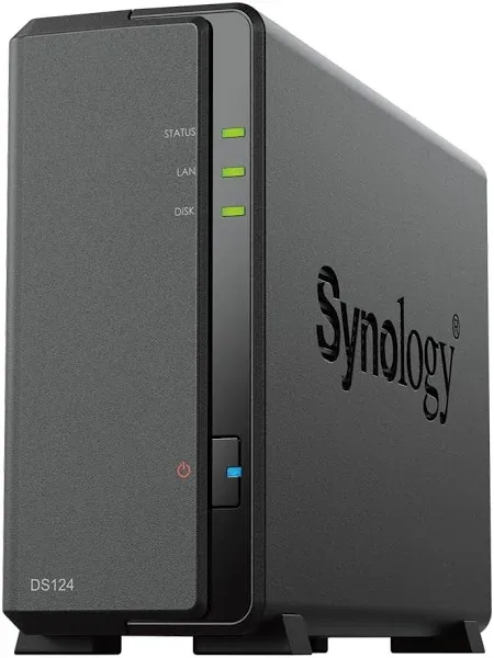 Synology DiskStation DS124 SAN/NAS Storage System