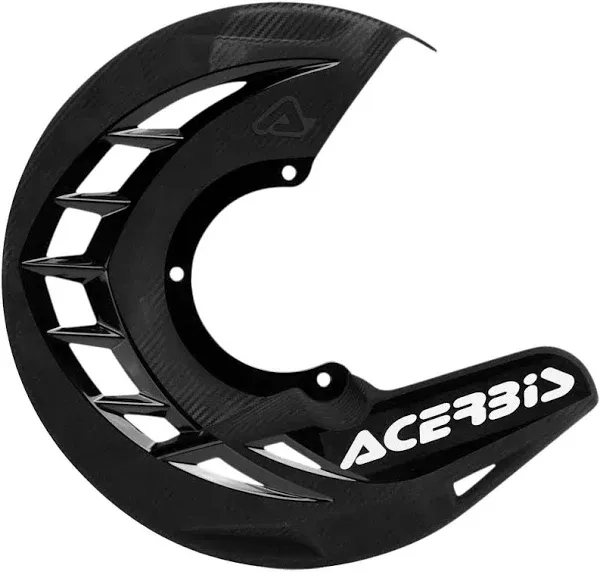 X-brake front disc cover, Black