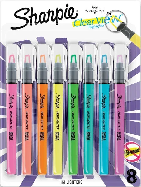 Sharpie Clear View Highlighter Teal