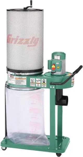 Grizzly G0583Z 1 HP Canister Dust Collector