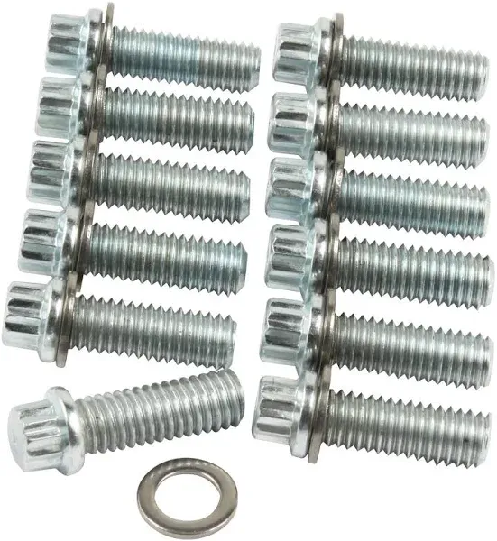 Allstar Performance ALL87010, Intake Bolt Kit Sbc 12Pt 12Pk Performance Parts