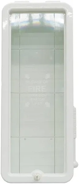 FireTech 10 lb. Fire Extinguisher Wall Cabinet FT10PW