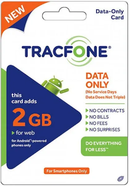 Tracfone Data 2GB Pin Add-On