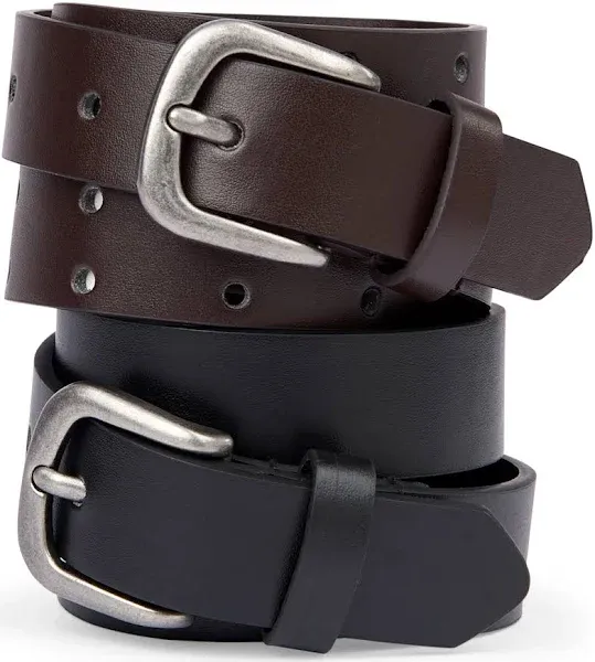 The Children&#039;s Place Boys Size 8-16 Brown Faux Leather Belt New